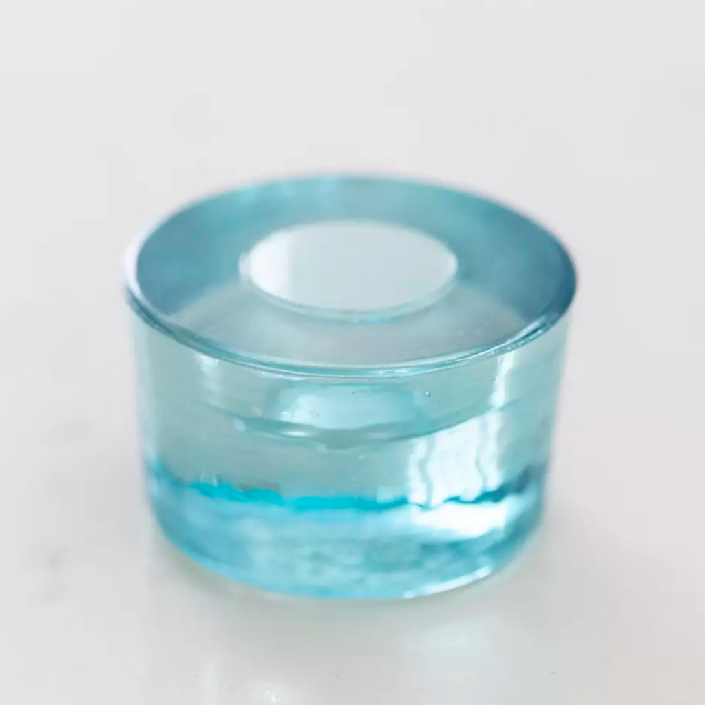 Glass Candle Holder