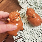 Highland Cow Ceramic Salt And Pepper Set