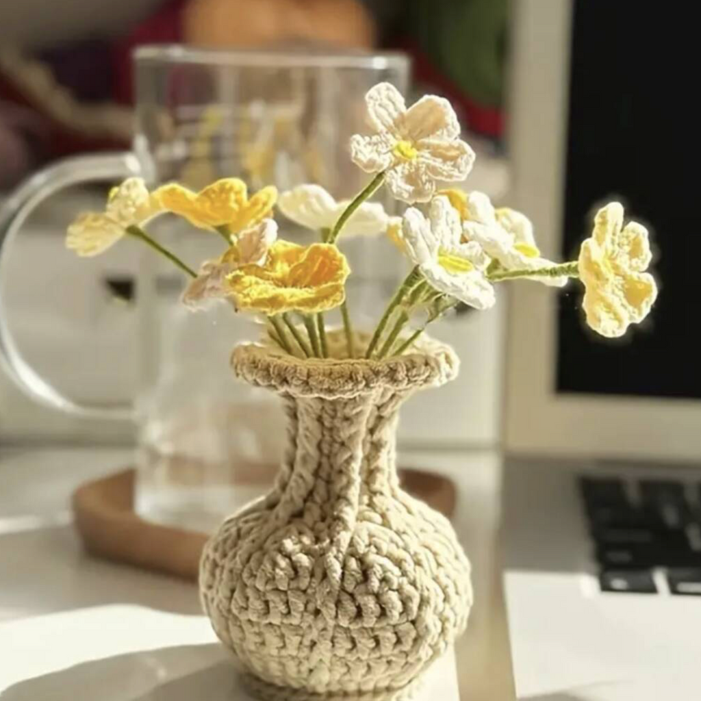 Handcrafted Crocheted Flowers