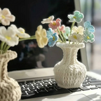 Handcrafted Crocheted Flowers