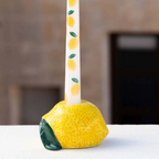 Lemon Ceramic Candle Holder