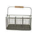 Metal Wire Organisation Cutlery Caddy