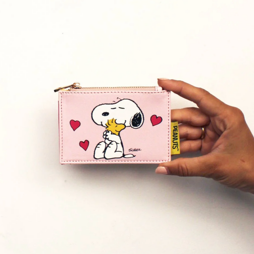 Peanuts 'Love' Zip Purse