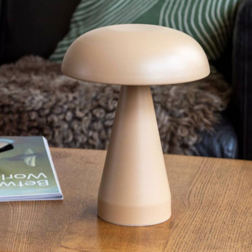 Cordless Dimmable Mushroom Touch Lamp