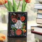 Porcelain Book Vase The Secret Garden