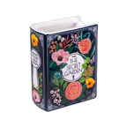 Porcelain Book Vase The Secret Garden