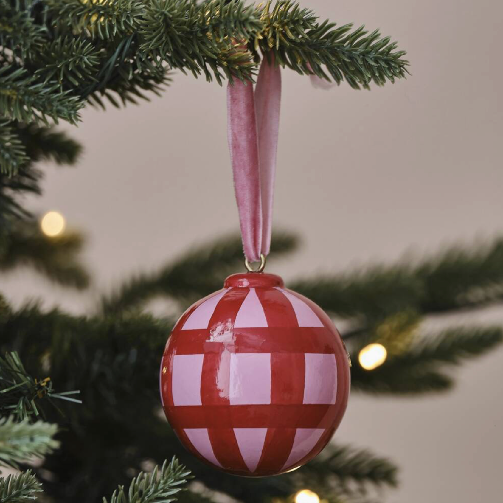 Artisan Hand Painted Christmas Bauble