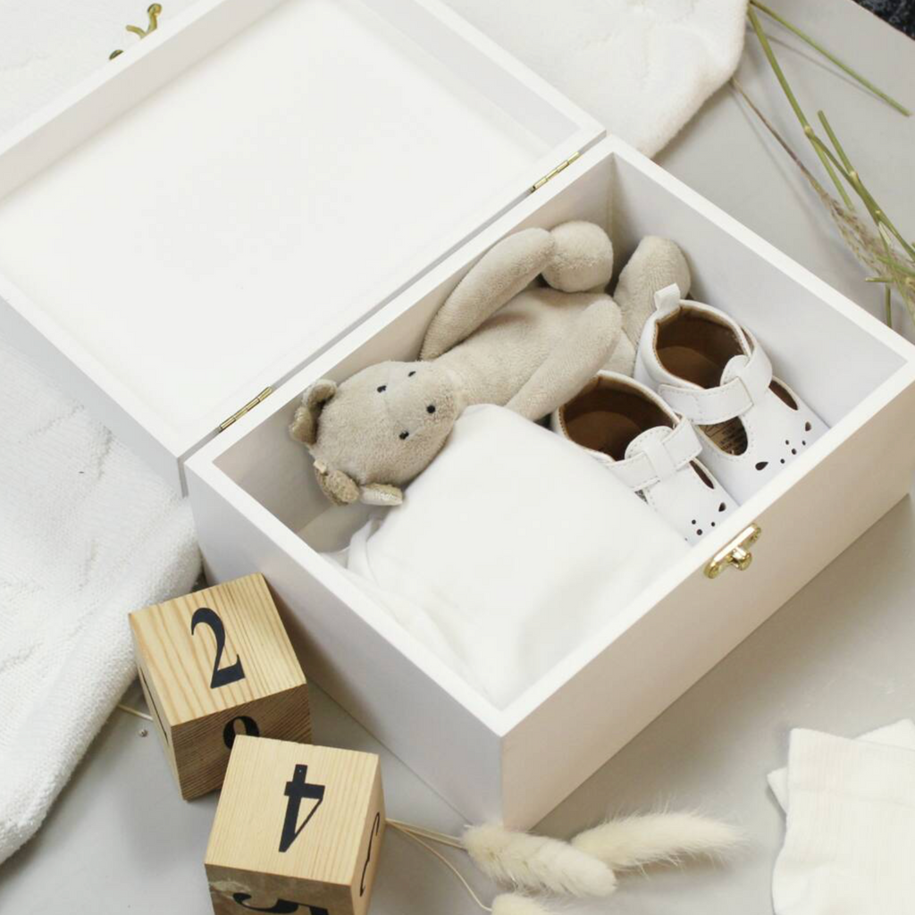 Personalised Woodland Animal Wooden Keepsake Box