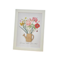 Personalised Birth Flower Family Print