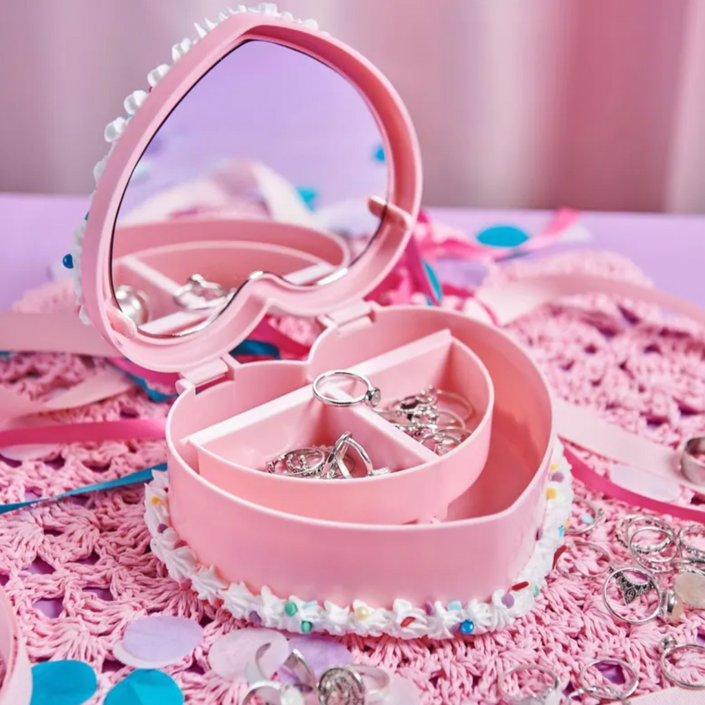 Personalised Fake Cake Jewellery Box With Sprinkles