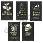 Personalised Halloween Wine Label