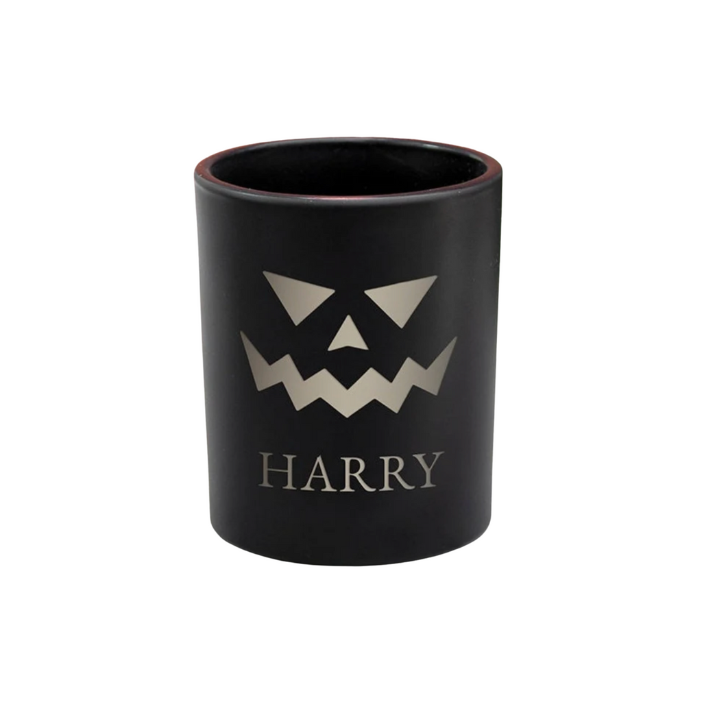 Personalised Jack-O'-Lantern Halloween Candle Holder