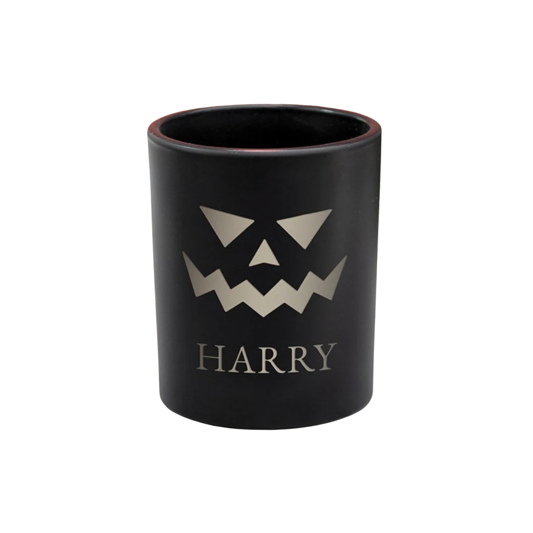 Personalised Jack-O'-Lantern Halloween Candle Holder