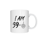Funny Skeleton Middle Finger Birthday Mug