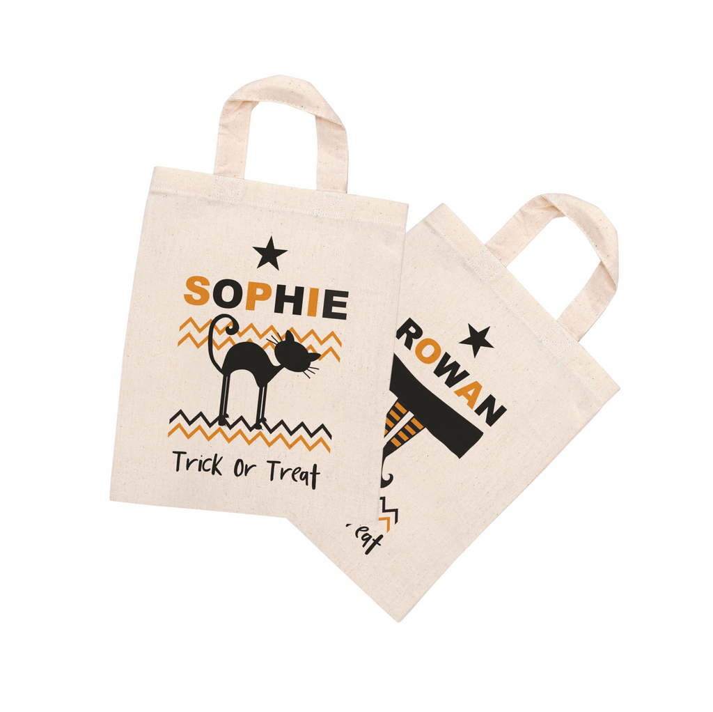 Personalised Halloween Trick or Treat Bag