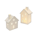 White And Gold Ceramic Home Tealight Holders