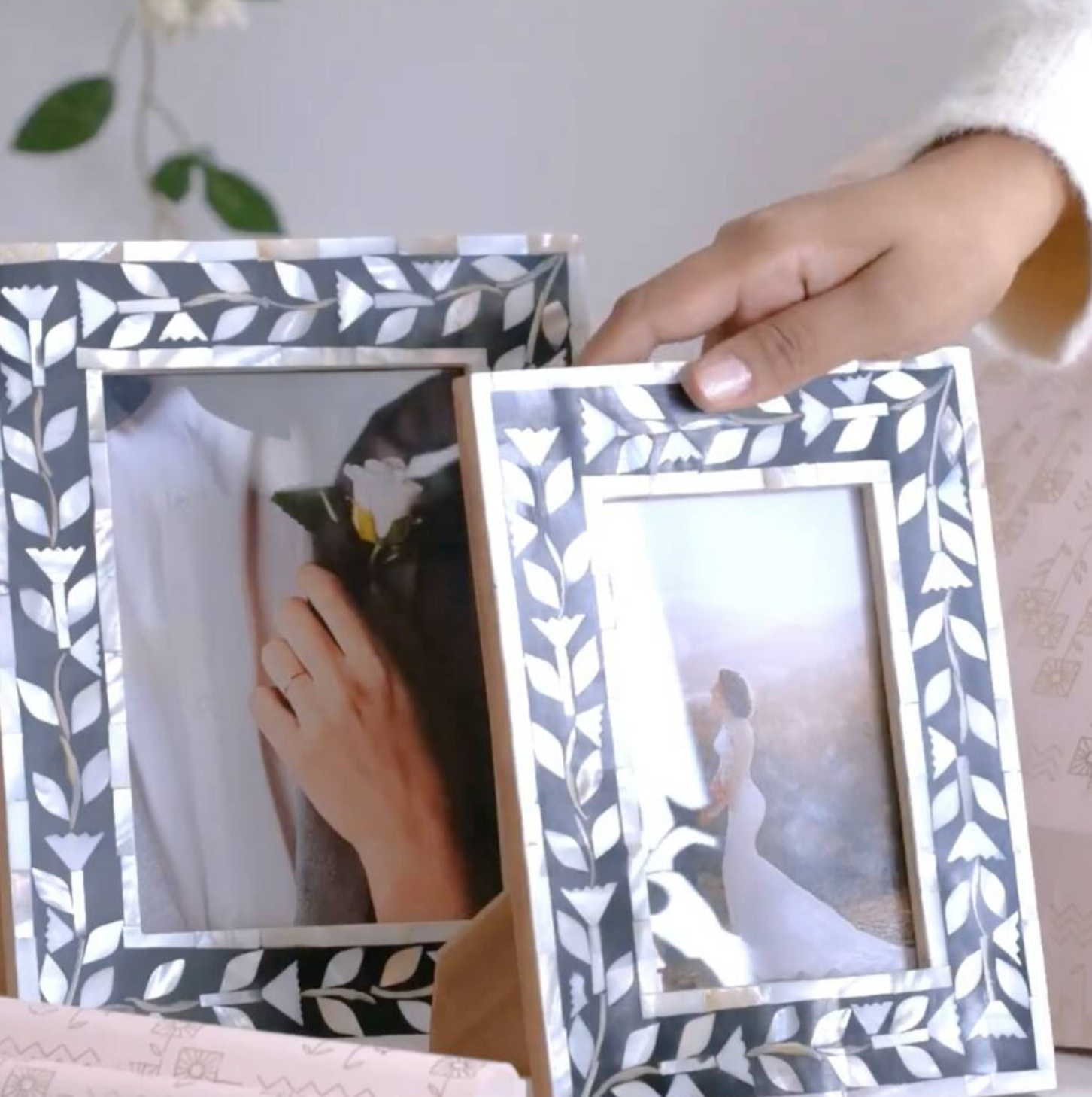Mother Of Pearl Handmade Photo Frame