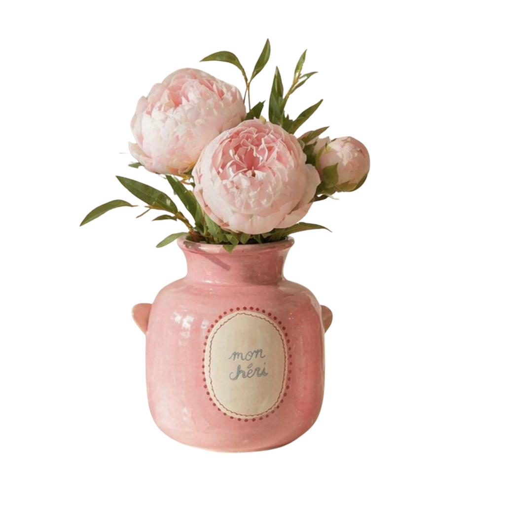 Sweet Love Heart Mini Pink Mon Chéri Vase