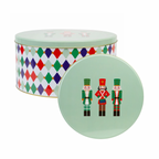 Personalised Nutcracker Harlequin Cake Tin