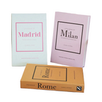 Decorative City Faux Coffee Table Book