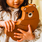 Personalised Childs Woodland Balancing Bear Toy