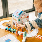 Personalised Children's Wooden Racing Track Play Set