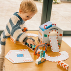 Personalised Children's Wooden Racing Track Play Set