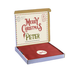 Personalised Christmas Sweet Hamper Retro Sweets Letterbox Gift Box
