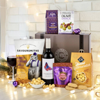 Gluten Free Vegan Hamper Red Wine Gourmet Treats & Luxury Gift Box