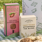 Afternoon Tea Gift Hamper Tea Biscuits Flapjack & Sweet Treats