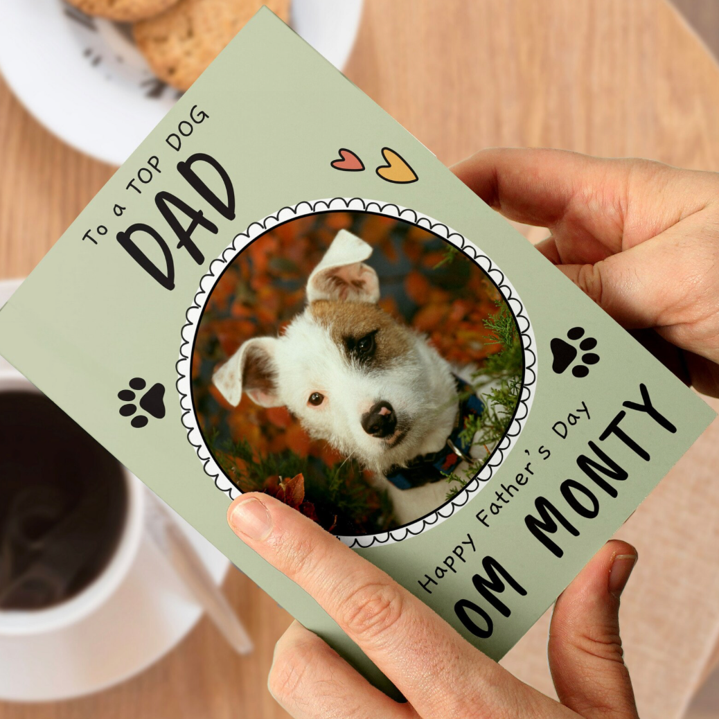 Personalised Pet Photo Card