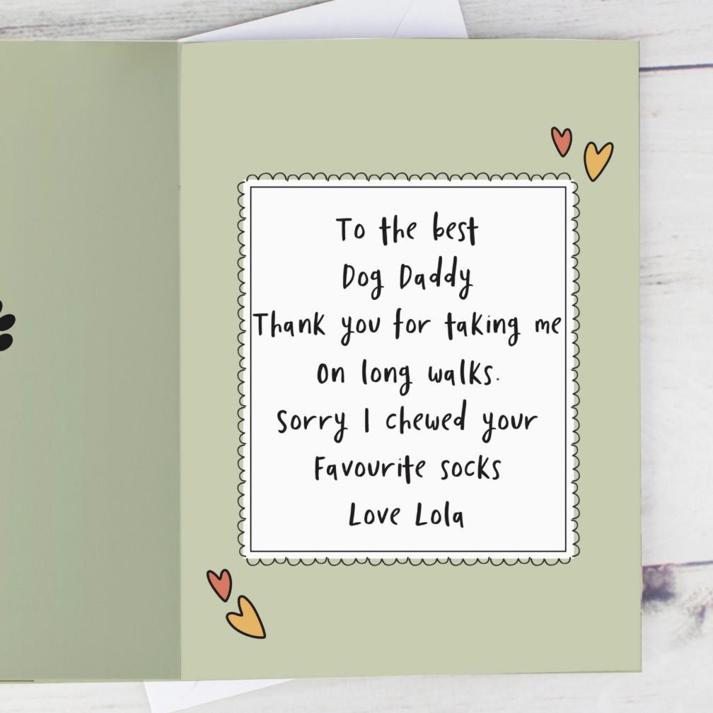 Personalised Pet Photo Card
