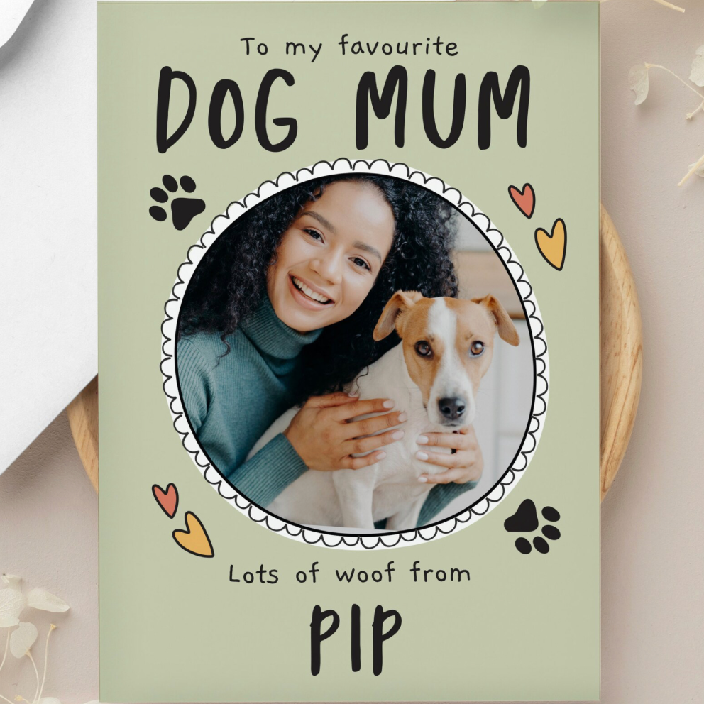 Personalised Pet Photo Card