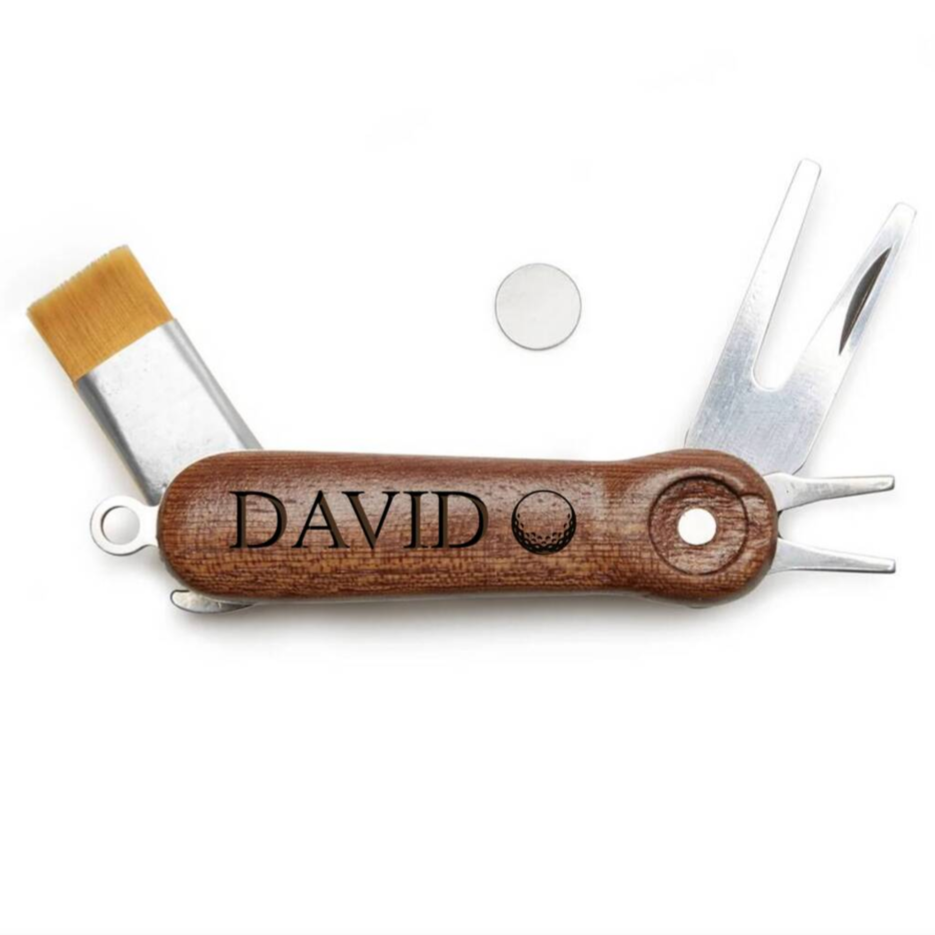 Personalised Engraved Golf Divot Tool