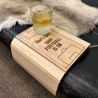 Personalised Football Sofa Tray