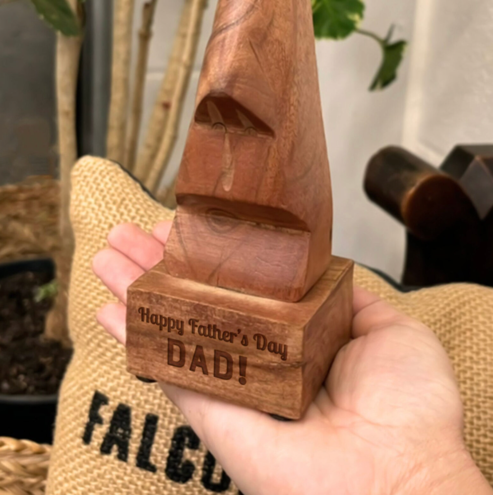 Personalised Wooden Glasses Holder