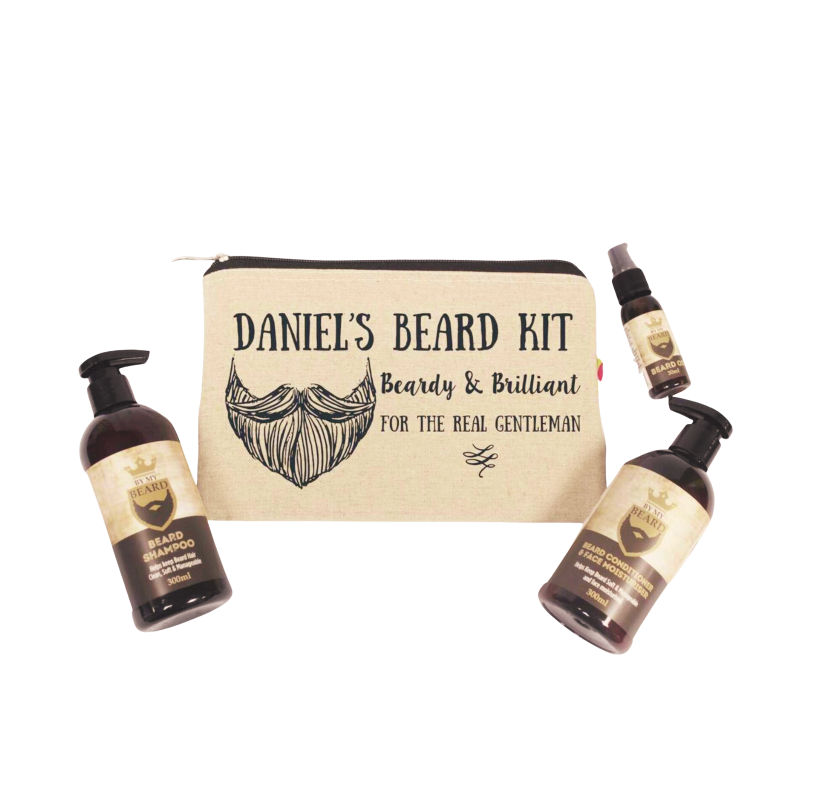 Personalised Beardy & Brilliant Beard Kit