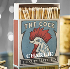 Personalised Cockerel Luxury Matches