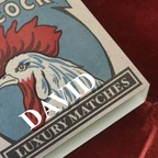 Personalised Cockerel Luxury Matches