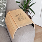 Personalised Wooden Sofa Tray