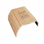 Personalised Wooden Sofa Tray