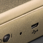 Personalised Gold Pocket Bluetooth Speaker