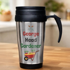 Personalised Head Gardener Travel Mug