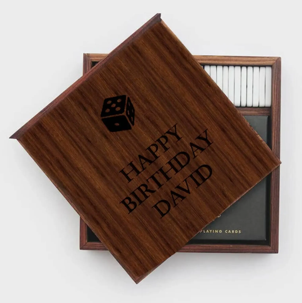 Personalised Games Night Deluxe Game Set