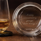 Personalised Secret Message Whiskey Tumbler