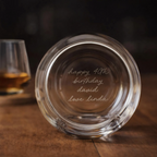 Personalised Secret Message Whiskey Tumbler