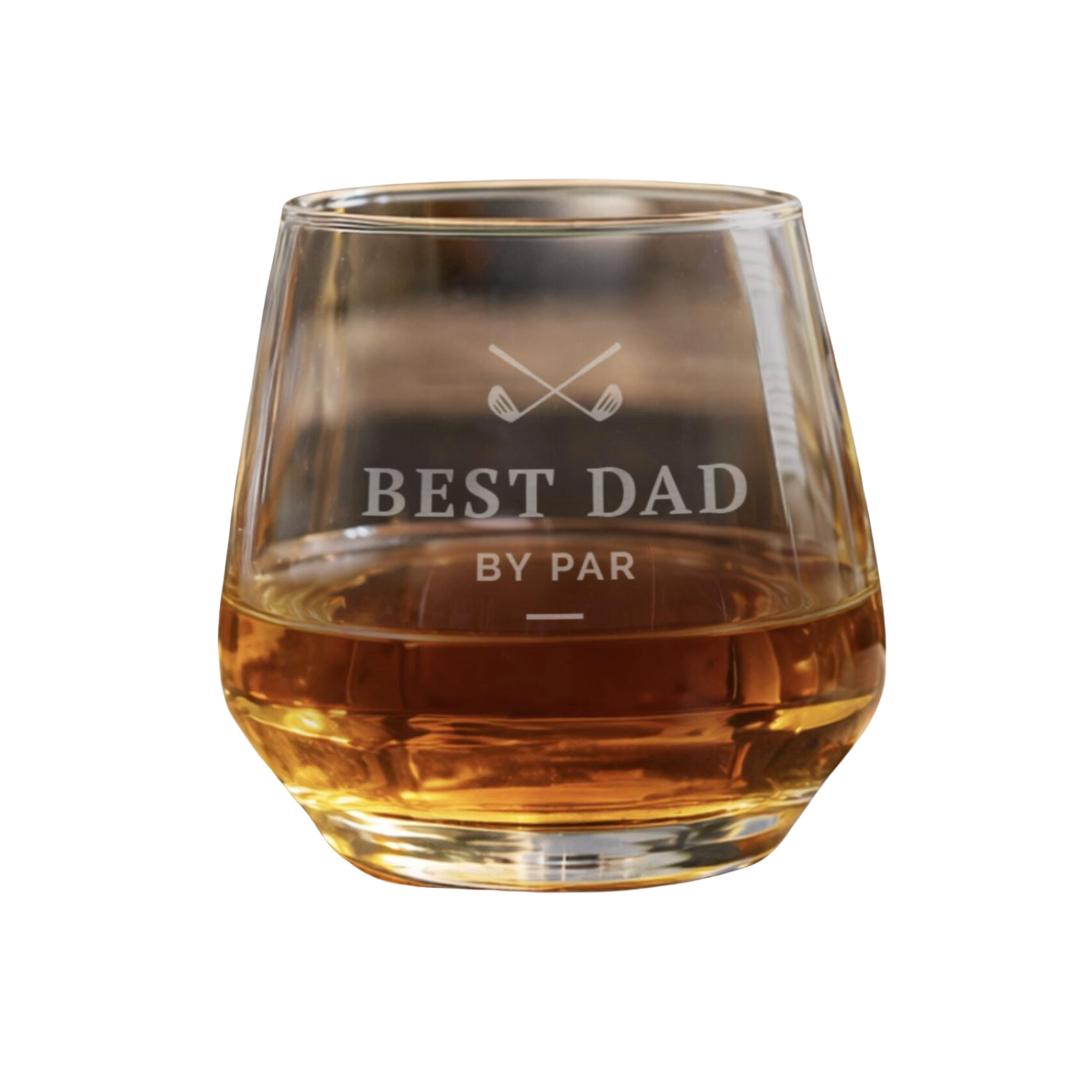 Custom Golf Design Whisky Tumbler Glass