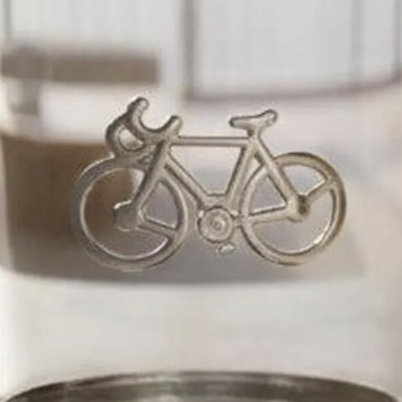 Personalised Cycling Icon Pewter Tumbler
