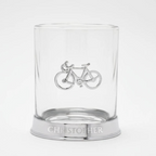 Personalised Cycling Icon Pewter Tumbler