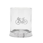 Personalised Cycling Icon Pewter Tumbler